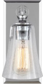VS24701CH - Monterro 1 Light Wall Sconce, Chrome