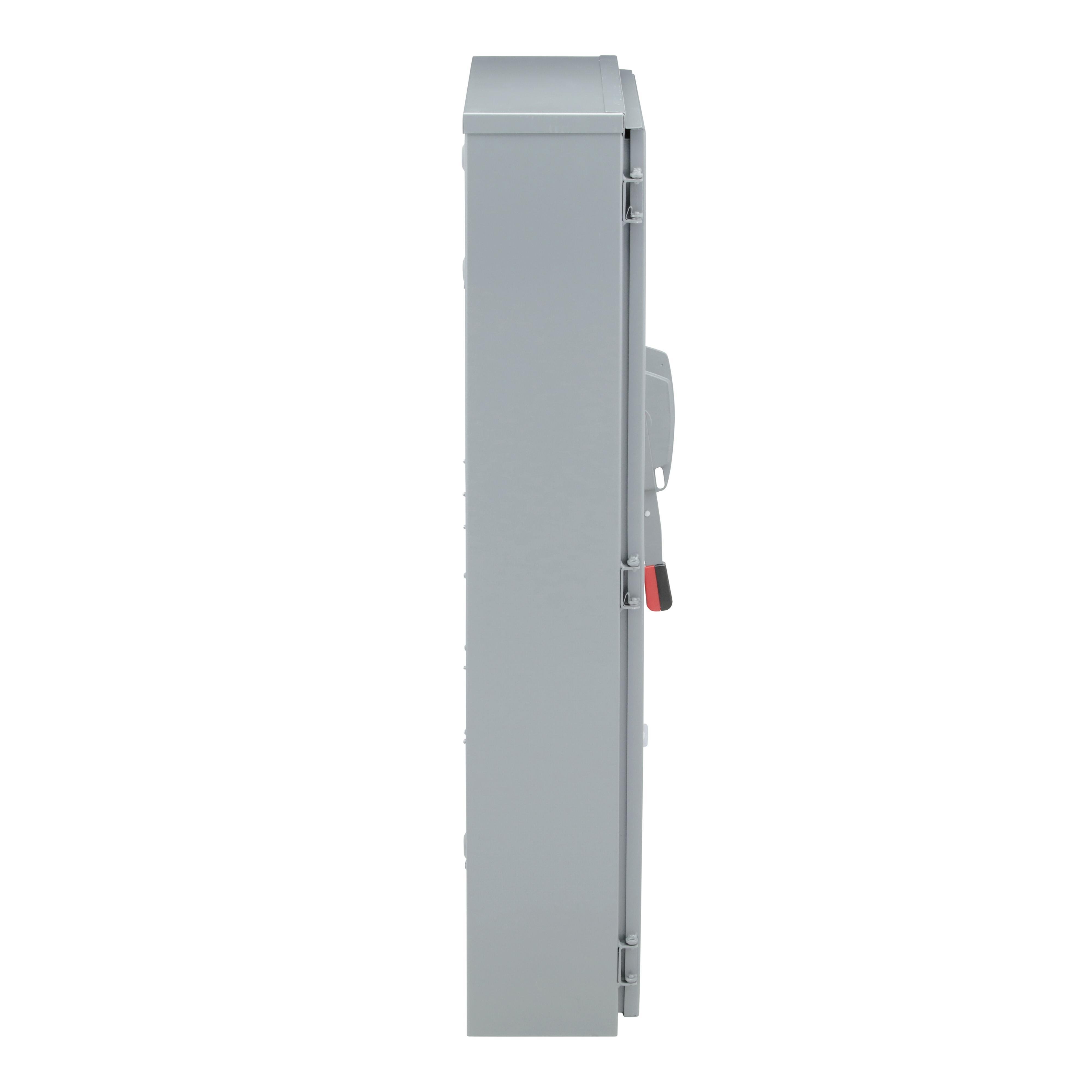 Picture of H365NR - Safety switch, heavy duty, fusible, 400A, 4 wire, 3 pole, 1 neutral, 250hp, 600VAC/DC, NEMA 3R