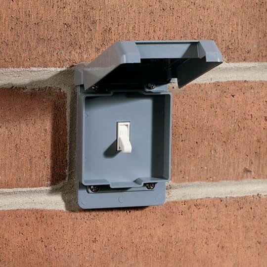 E98SSCN-CAR - WP CVR SWITCH GRAY