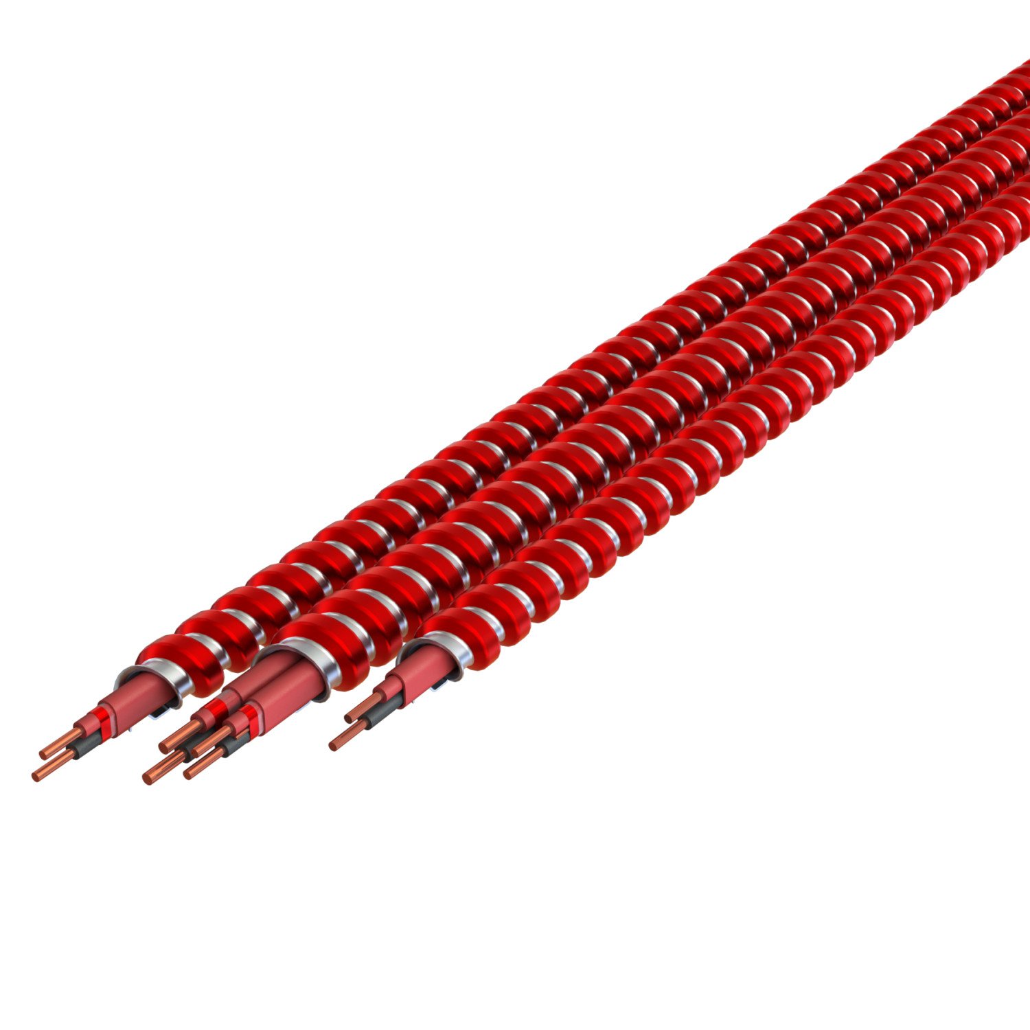 Picture of PL10R60-06 - BK RD Power Limited Fire Alarm Circuit Cable 