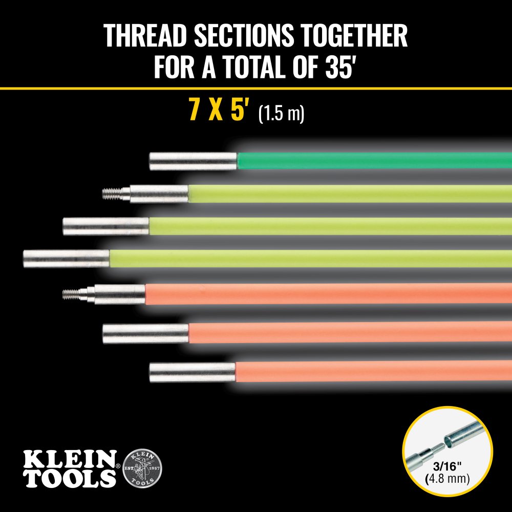 Picture of 50354 - Multi-Flex Glow Rod Set, 35-Foot