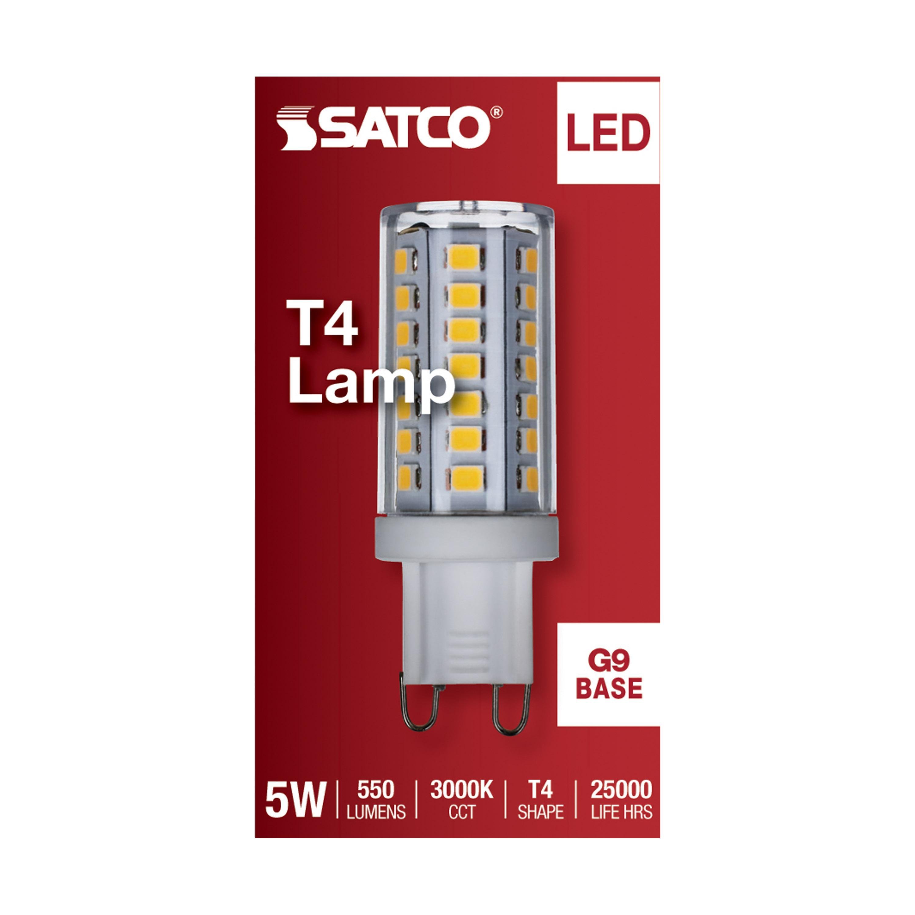 Picture of S11234 - 5 Watt - JCD LED - Clear - 3000K - G9 Base - 120 Volt