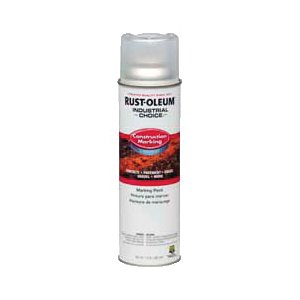 264693 - Rust-Oleum 264693 Industrial Choice M1400 System Water-Based Construction Marking Paint, 17 oz, Clear
