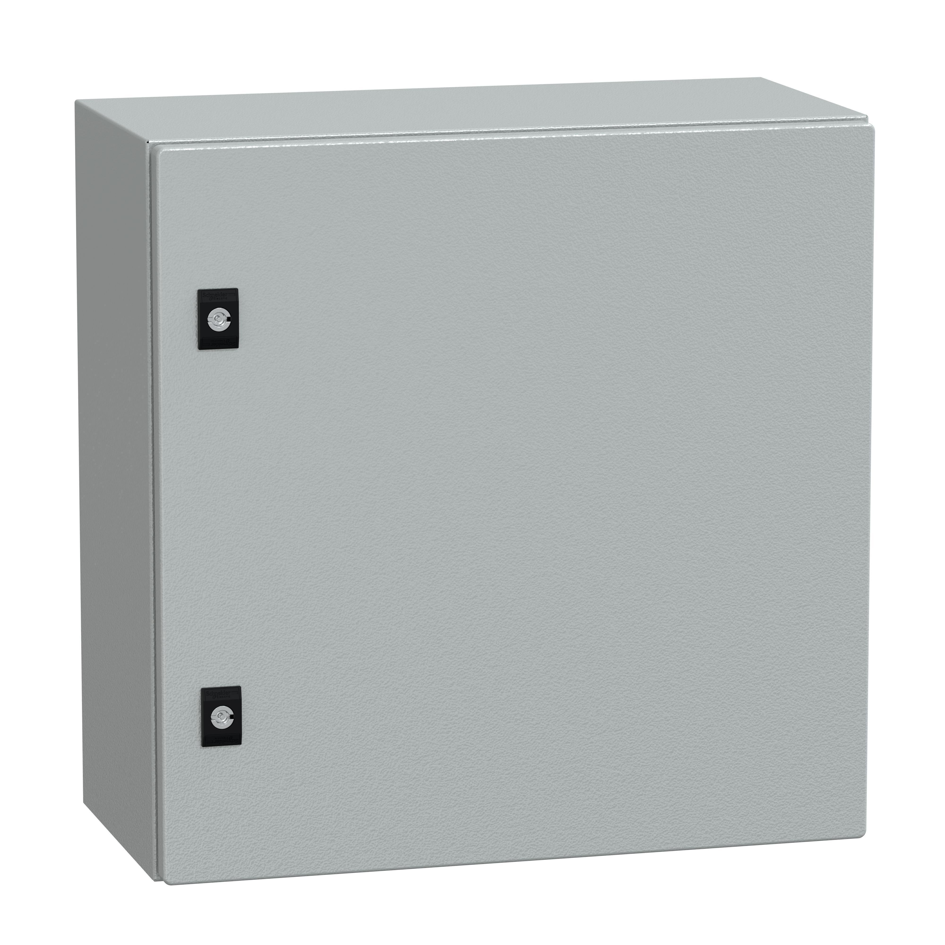 NSYCRN55250 - PanelSeT CRN plain door w/o mount.plate. H500xW500xD250 IP66 IK10 RAL7035..