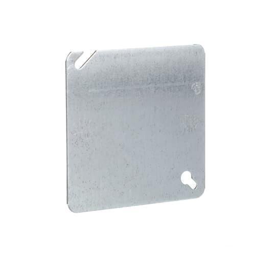 Picture of 52-C-1 - Square Box Cover, 4 Inch Square, Pre-Galvanized Steel, Flat and Blank