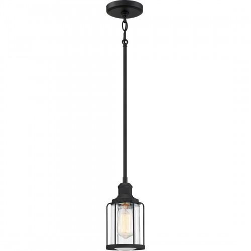 LUD1505EK - Ludlow Mini pendant 1 light earth black