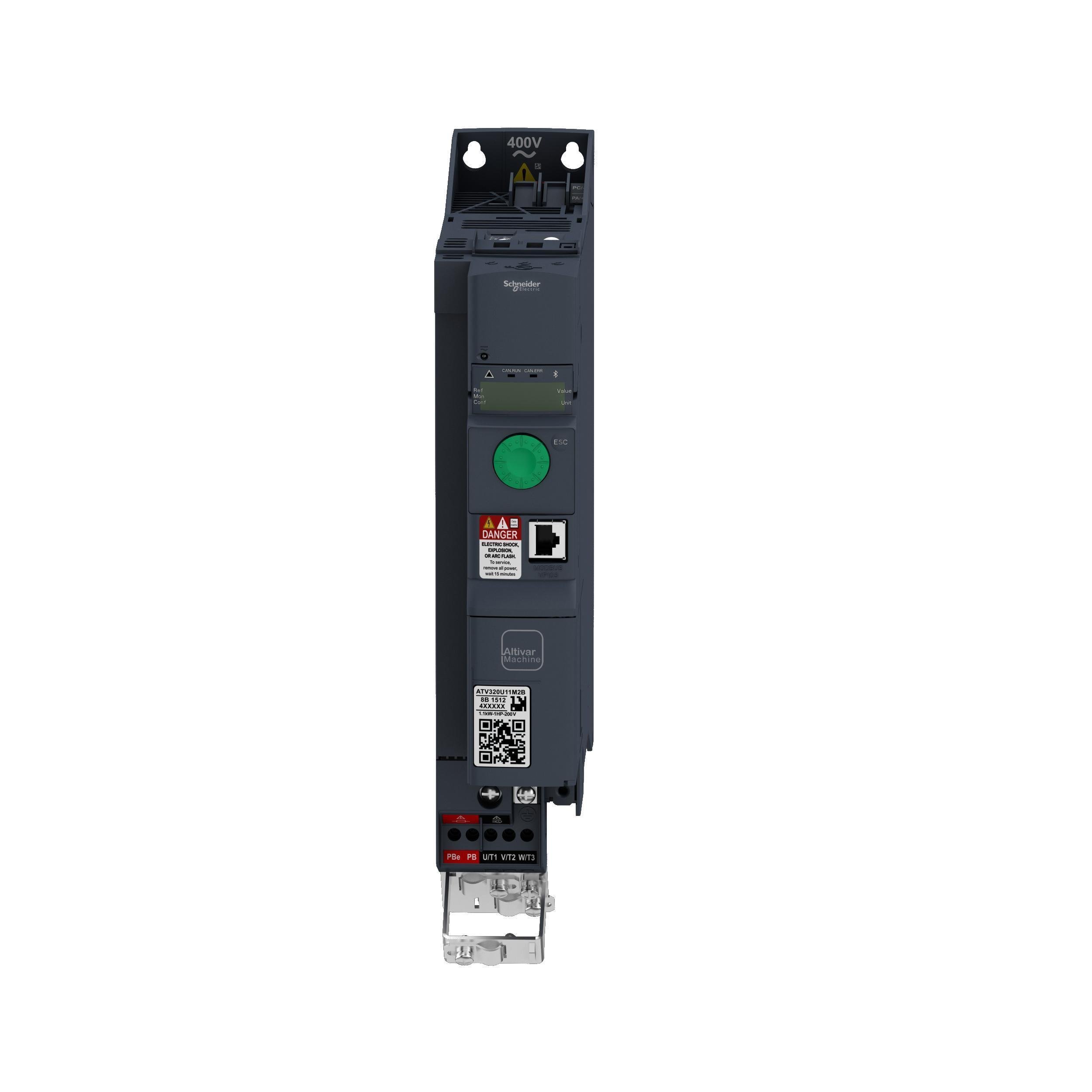 Picture of ATV320U22N4B - variable speed drive, Altivar Machine ATV320, 2.2kW, 380 to 500V, 3 phases, book