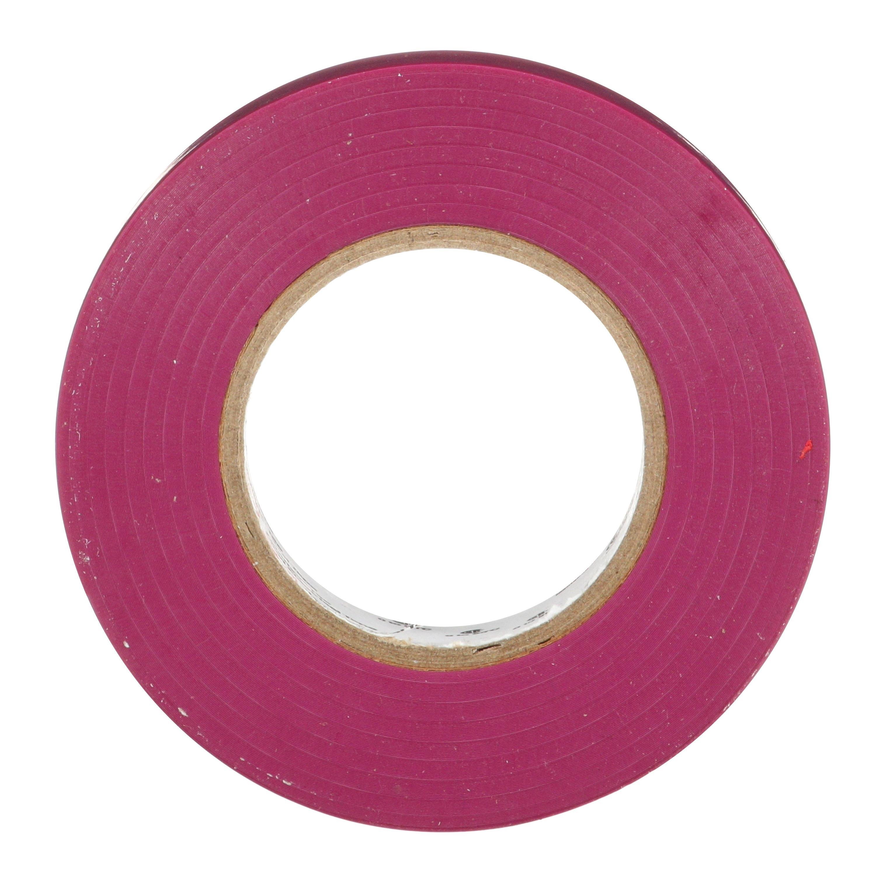 Picture of 7100169434 - 3M™ Temflex™ Vinyl Electrical Tape 165, Purple, 3/4 in x 60 ft (19 mm x 18 m), 6 mil, 100 Rolls/Case