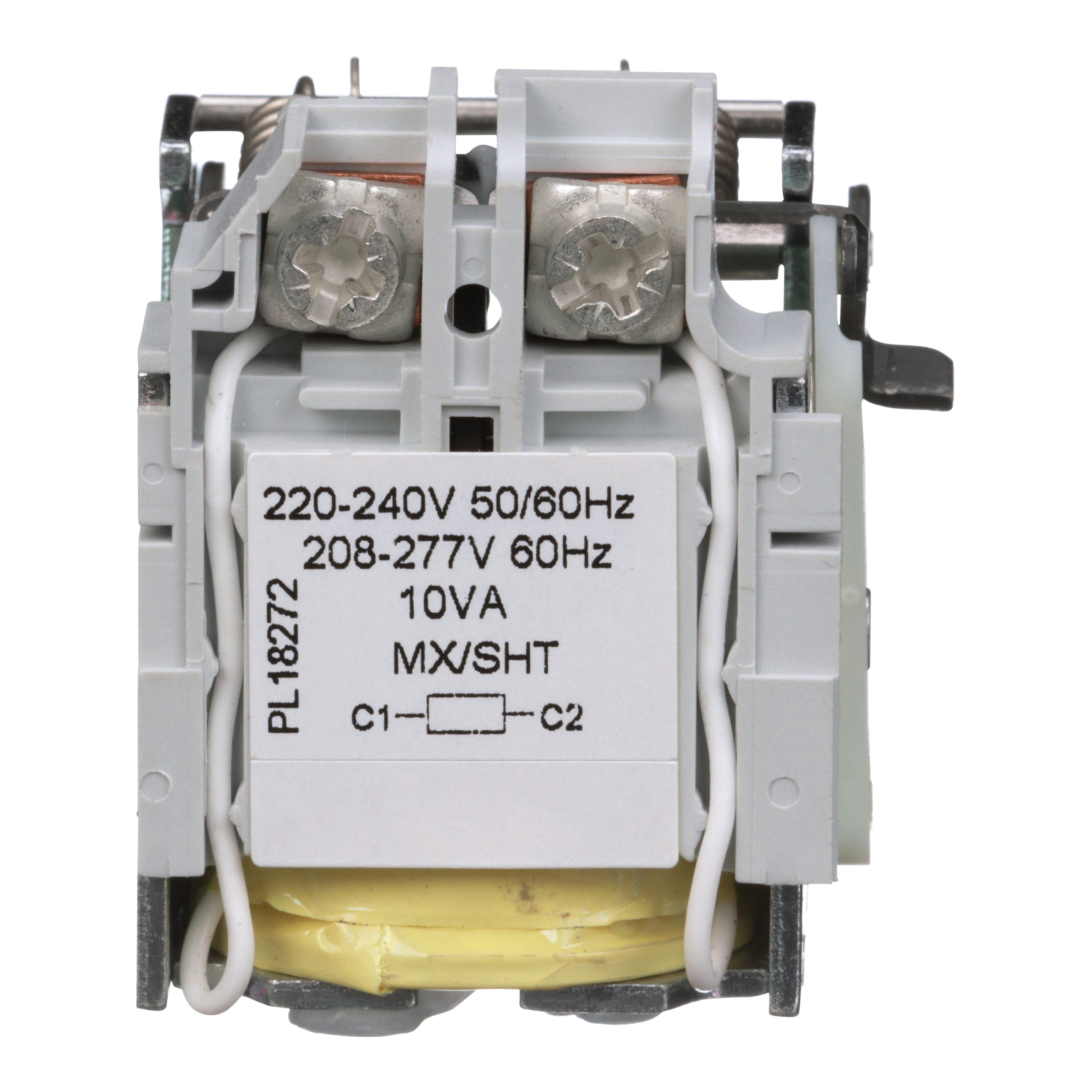 Picture of S29387 - Circuit breaker accessory, PowerPacT H/J/L, shunt trip, 208VAC to 277VAC