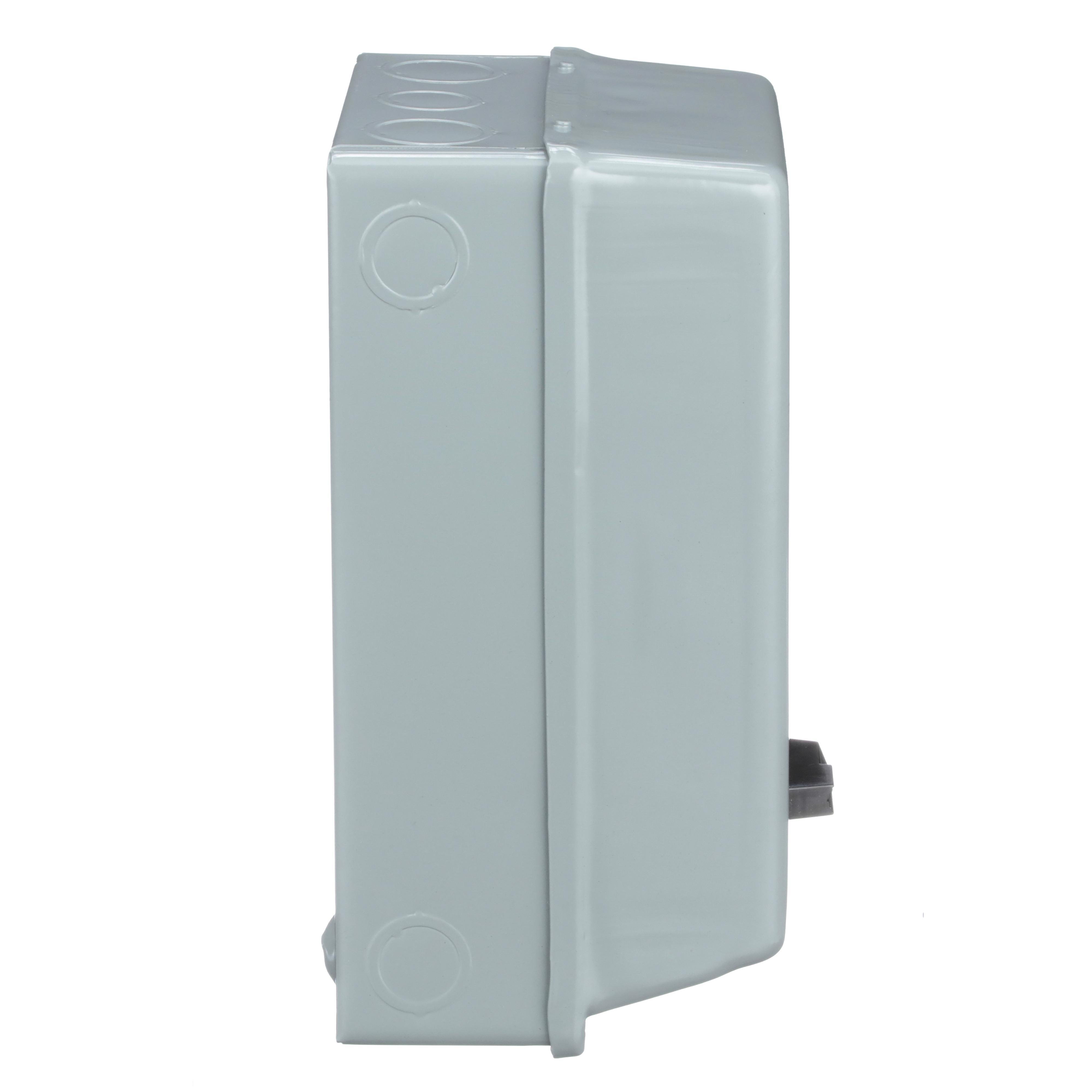 Picture of 8536SCG2V03 - NEMA Motor Starter, Type S, nonreversing, Size 1P, 36A, 5 HP at 230 VAC, 5 kA SCCR, 1 phase, 2 pole, melting alloy, 240 VAC coil, NEMA 1 [TAA]