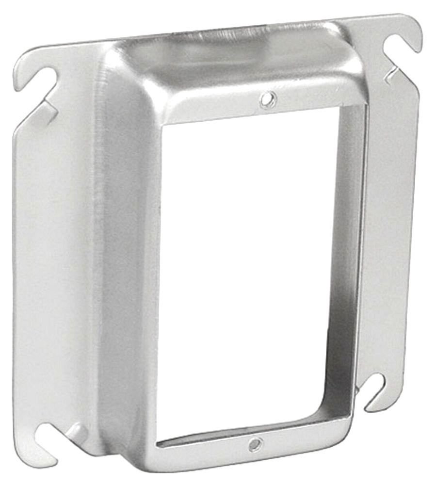52C15 - 52C15 - Four Square Device Ring One Gang 1" Raised, 25 Pak