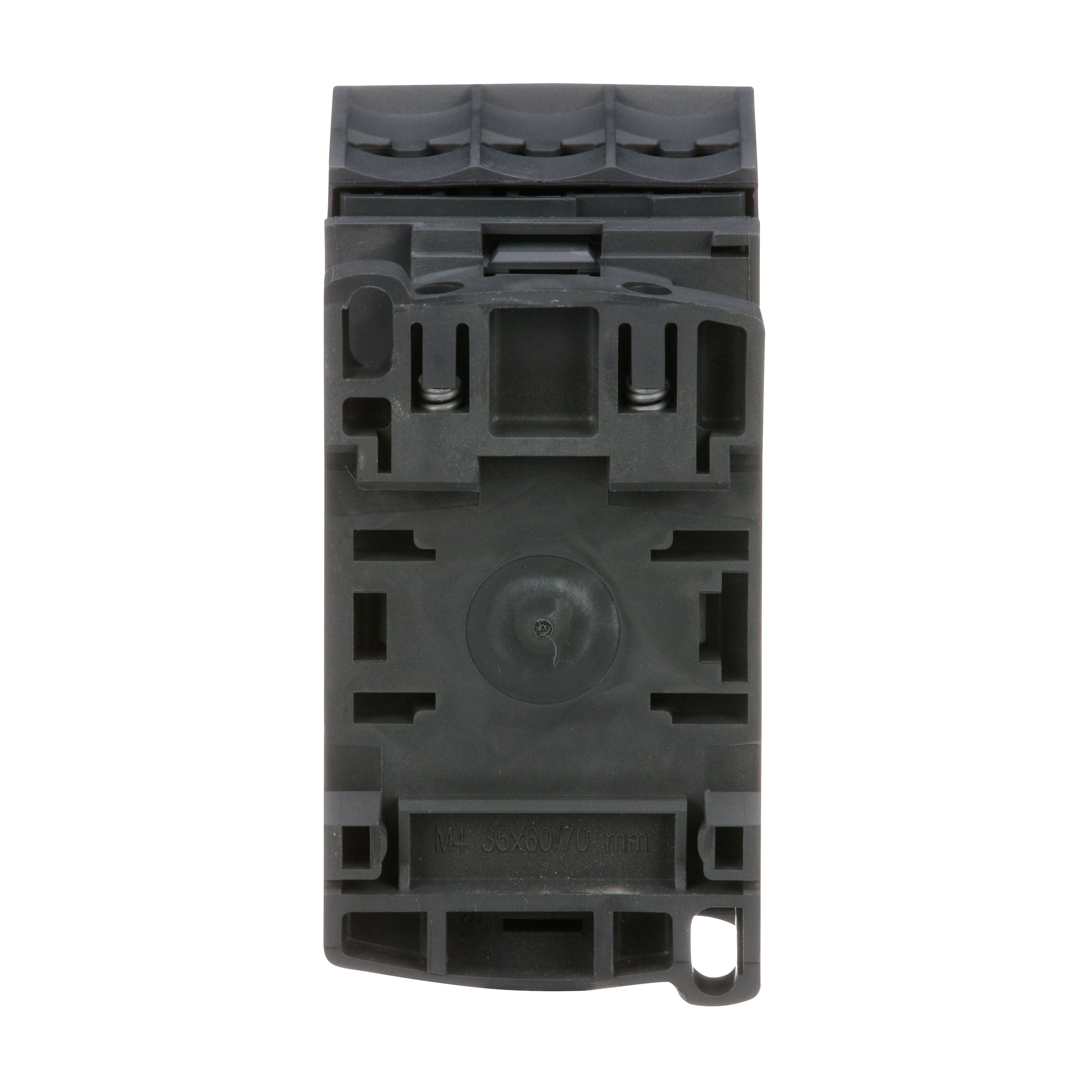 Picture of T02CN13G7 - Contactor, Tesys N Contactors, nonreversing, 3P, 3phase, 27A, 10HP at 460VAC, NEMA size 1, 120VAC coil at 50/60Hz, open