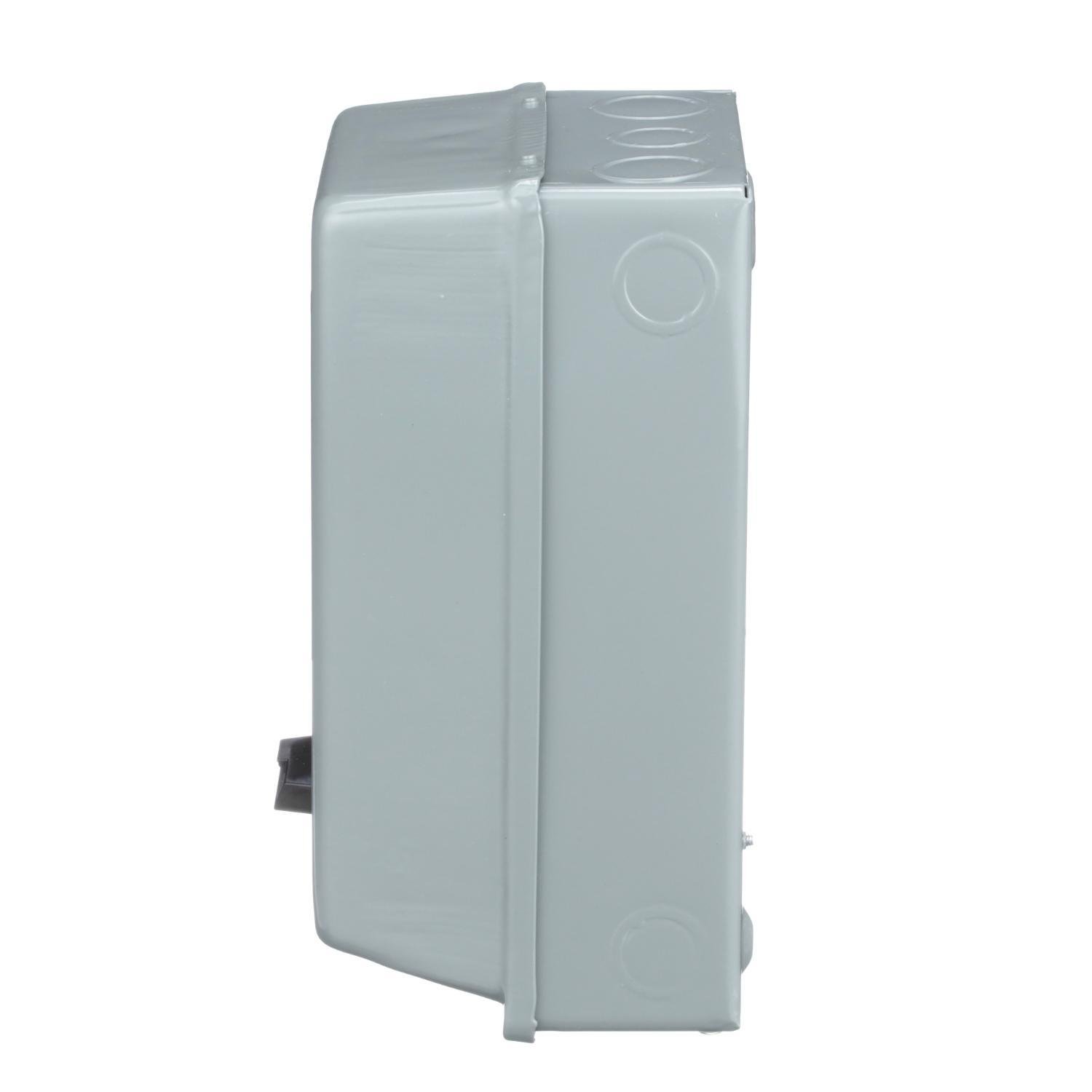 8536SCG3V08S - NEMA Motor Starter, Type S, nonreversing, Size 1, 27A, 10 HP at 460 VAC, 5 kA SCCR, 3 phase, 3 pole, melting alloy, 208 VAC coil, NEMA 1 [TAA]