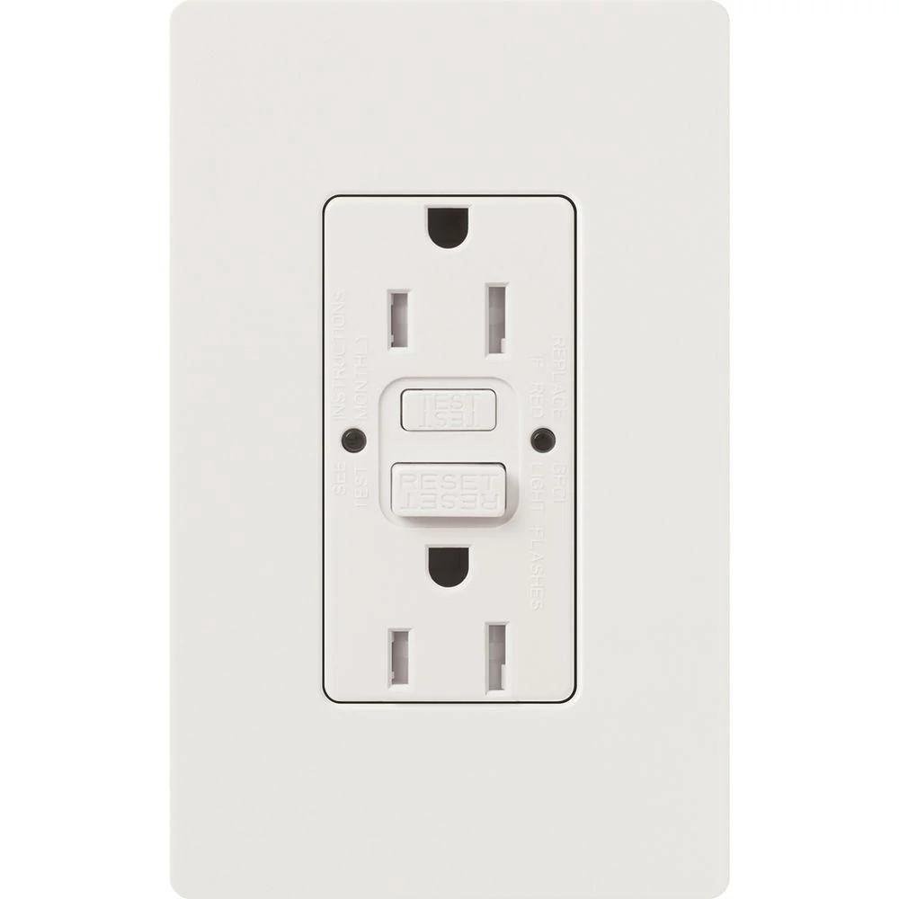 CAR-15-GFST-WH - CA 15A GFCI SELF TESTING RECEPTACLE WH