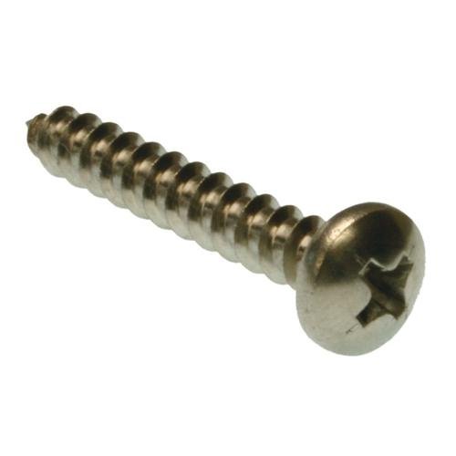Picture of 10 x 3/4 in. Pan Head Phillips Tapping Screws - 18-8 Stainless - 100qty