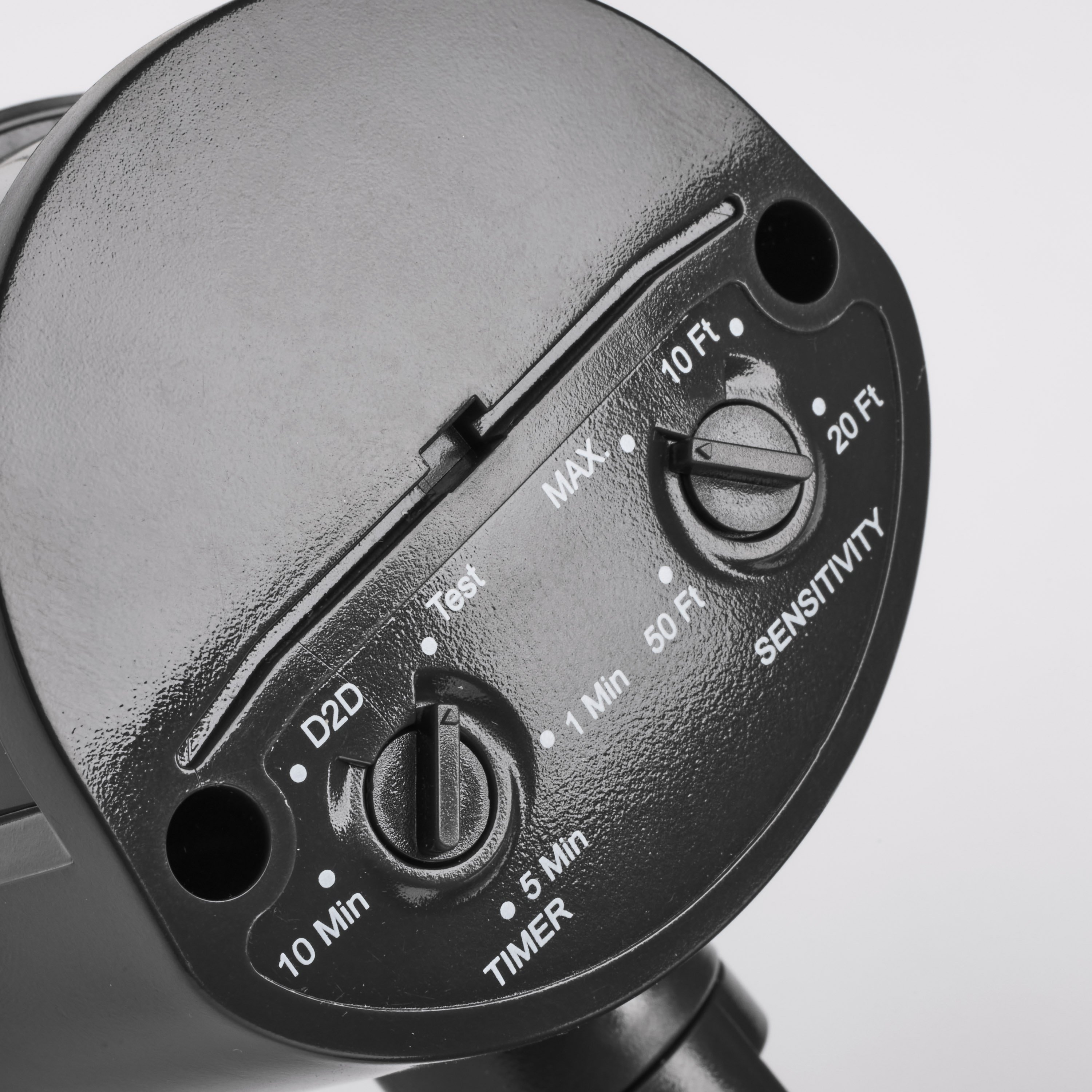 Picture of 65-215 - LED Security Light - Dual Head - Black Finish - 3000K - with Motion Sensor - 120V