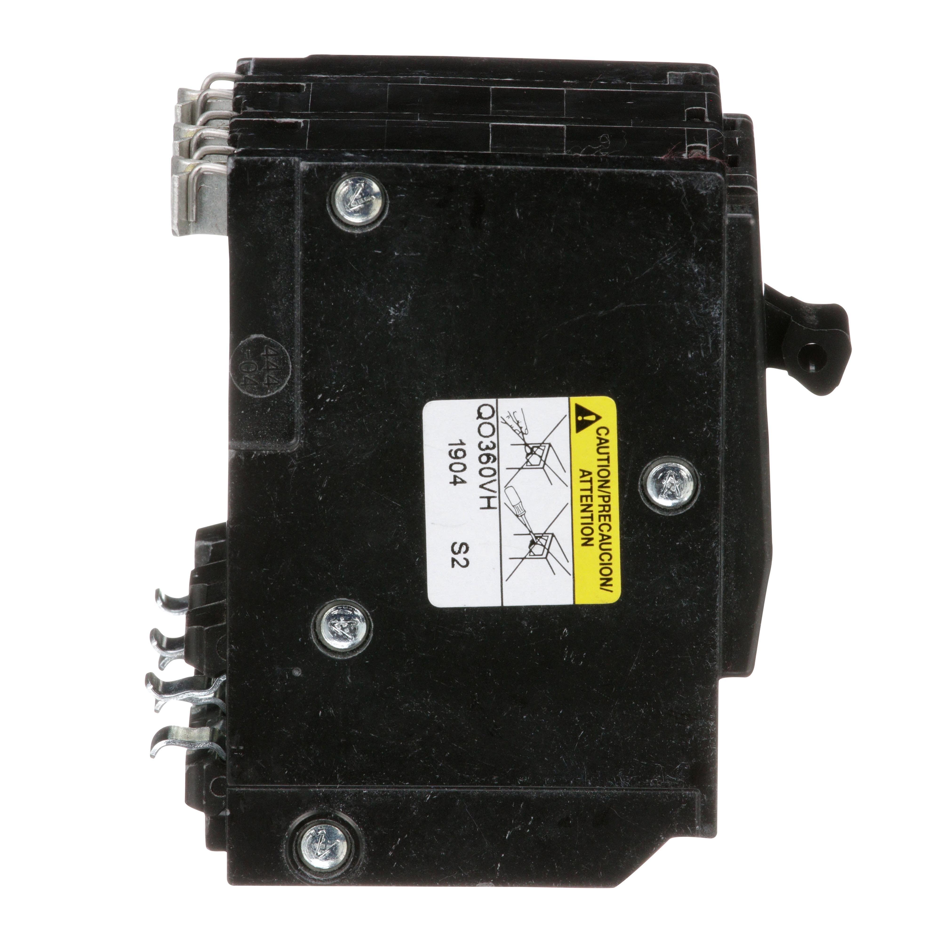 Picture of QO360VH - Mini circuit breaker, QO, 60A, 3 pole, 120/240VAC, 22kA, plug in