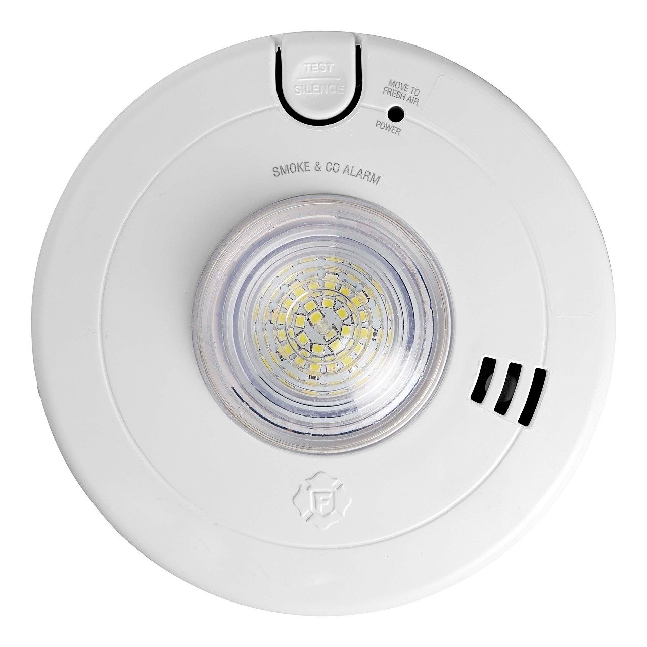 1046789 ( SMCO110LED-AC ) - Hardwired Combo Smoke & CO Alarm w/LED Strobe &10-Yr Battery Backup