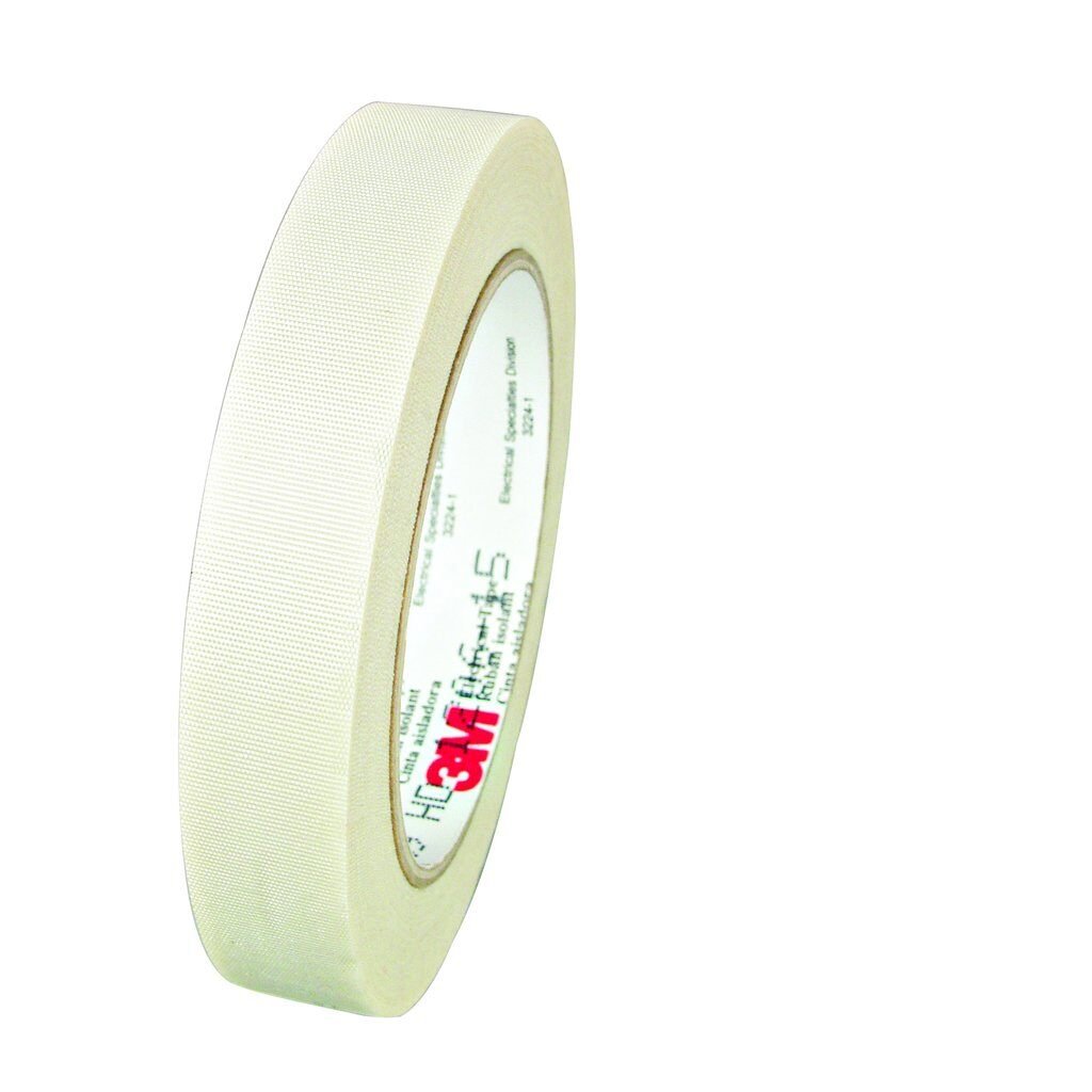69-3/4INX66FT - 3M™ Glass Cloth Electrical Tape 69, 3/4 in x 66 ft, White, 50 Rolls/Case