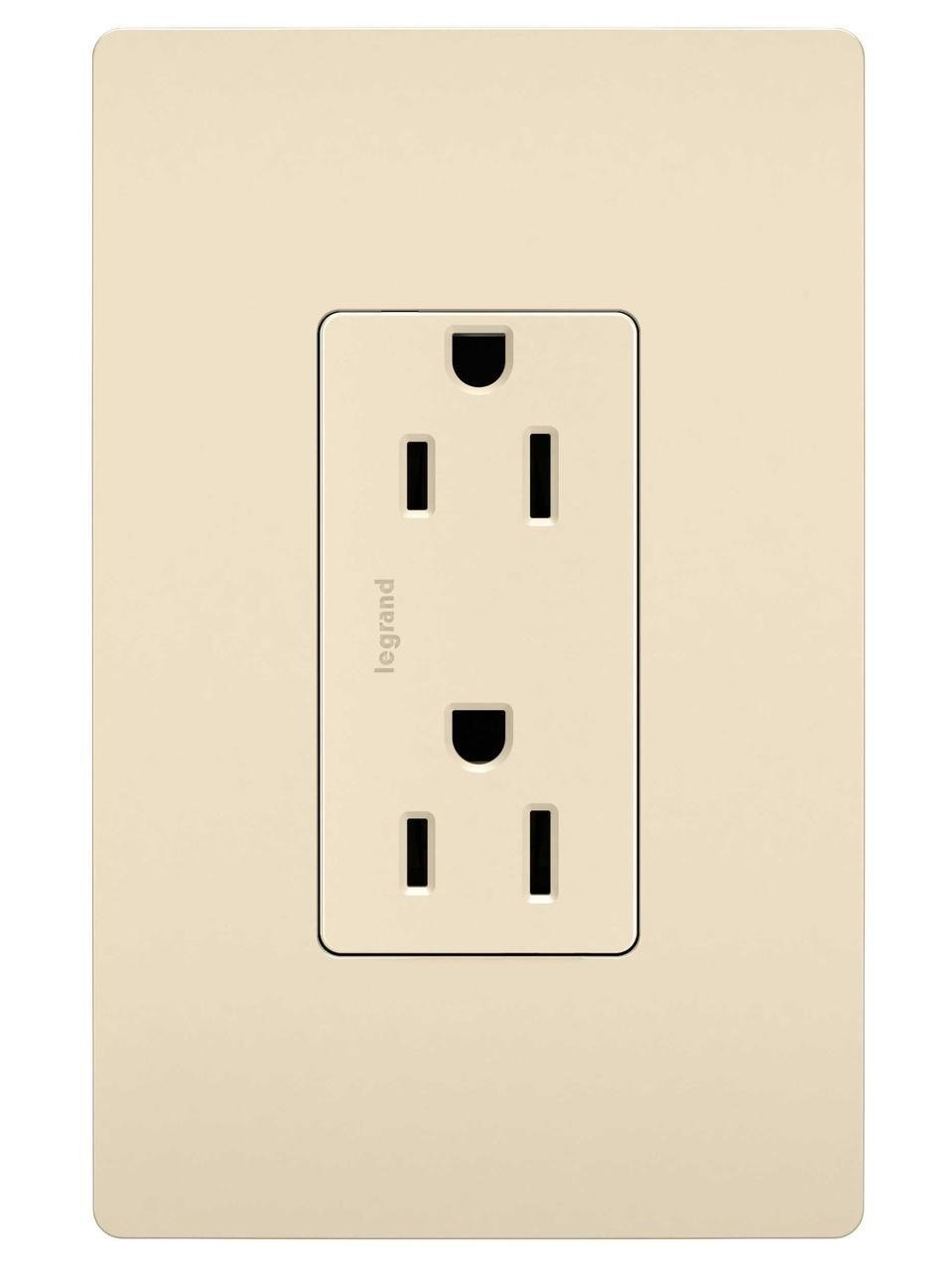Picture of 885-LA - radiant® Outlet, Light Almond