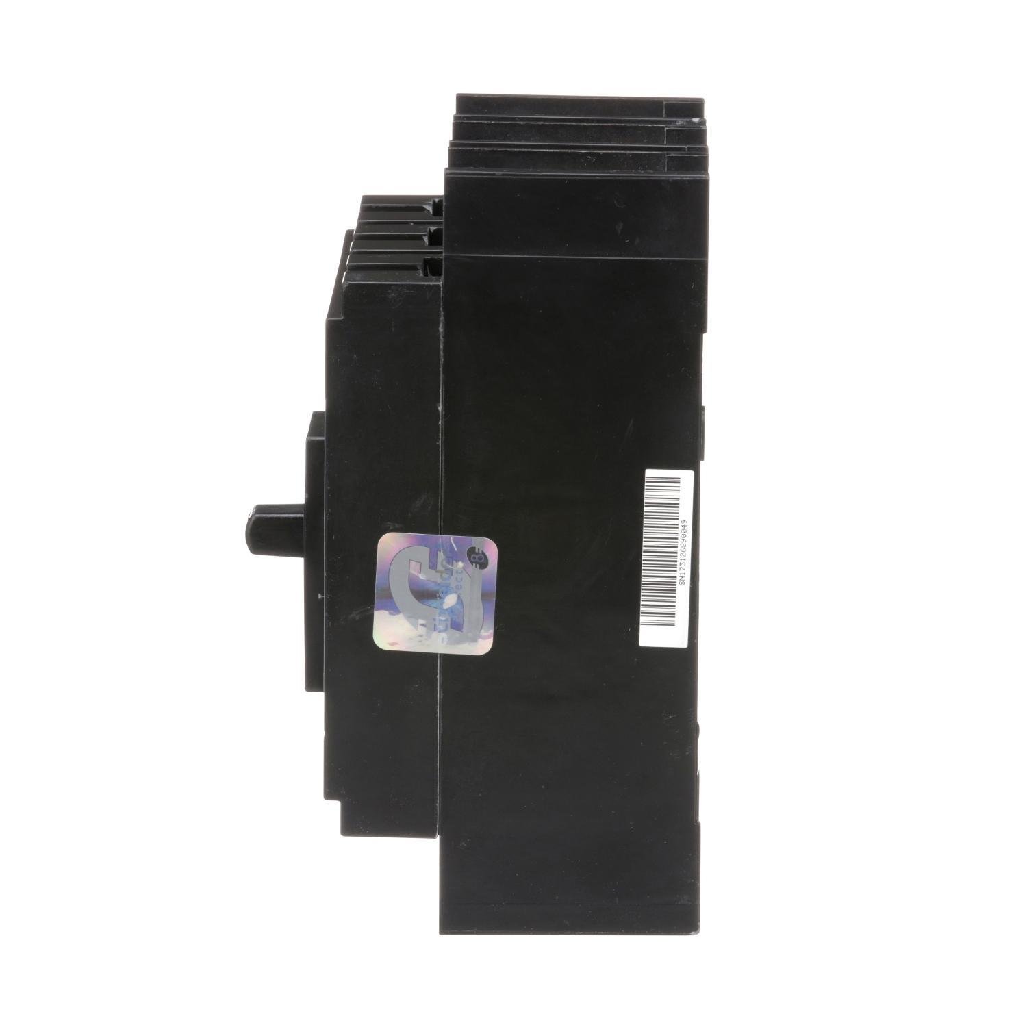 Picture of QDL32100 - Circuit breaker, PowerPacT Q, 100A, 3 pole, 240VAC, 25kA, lugs, thermal magnetic, 80%