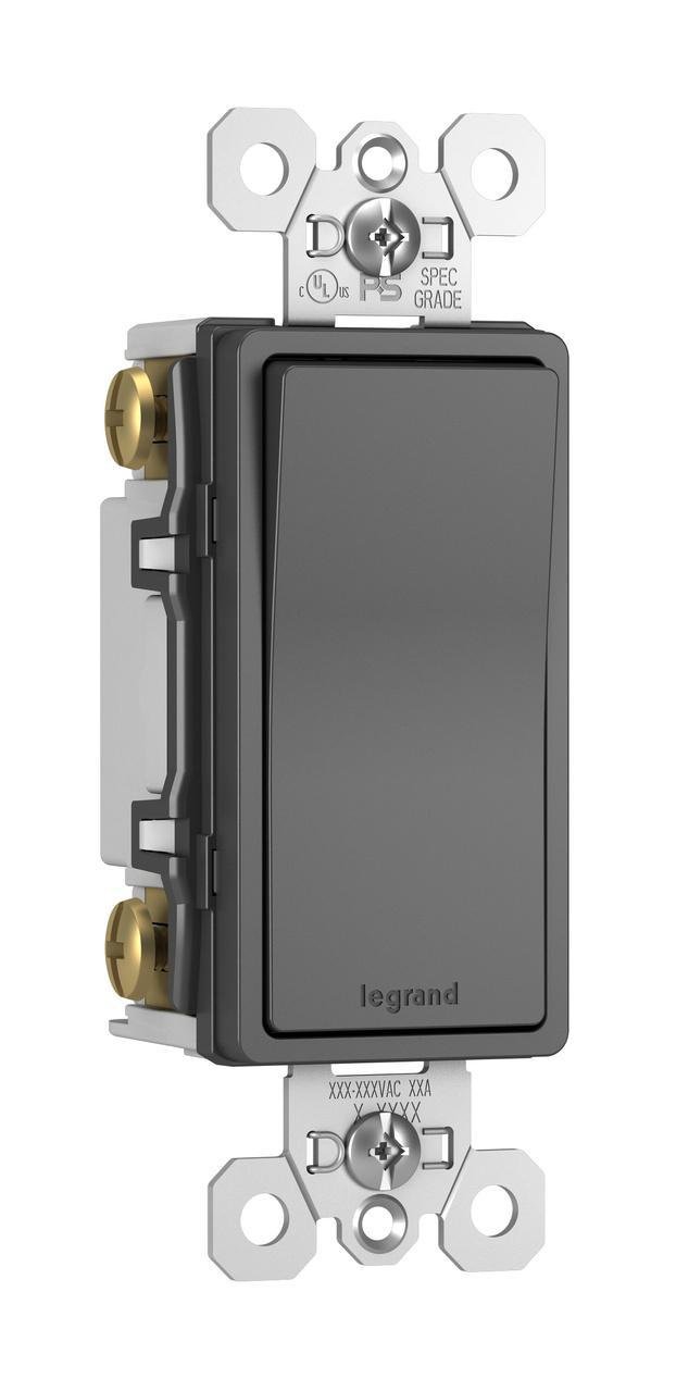 Picture of TM874-BK - radiant® 15A 4-Way Switch, Black