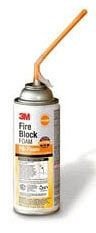 FB-FOAM-ORANGE - 3M™ Fire Block Foam FB-Foam, Orange, 12 fl oz Can, 12/case
