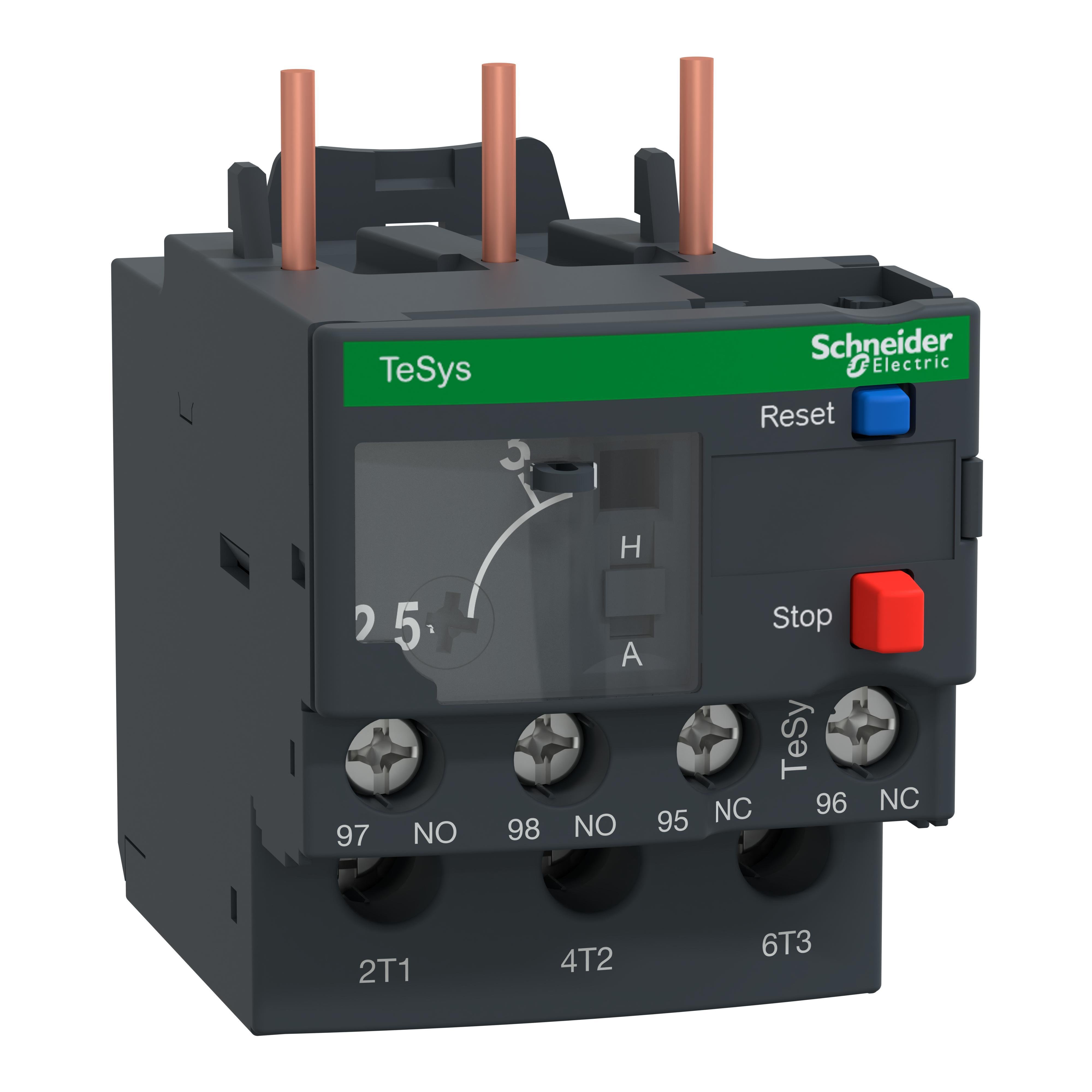 LRD08L - TeSys Deca thermal overload relays - 2.5...4 A - class 20
