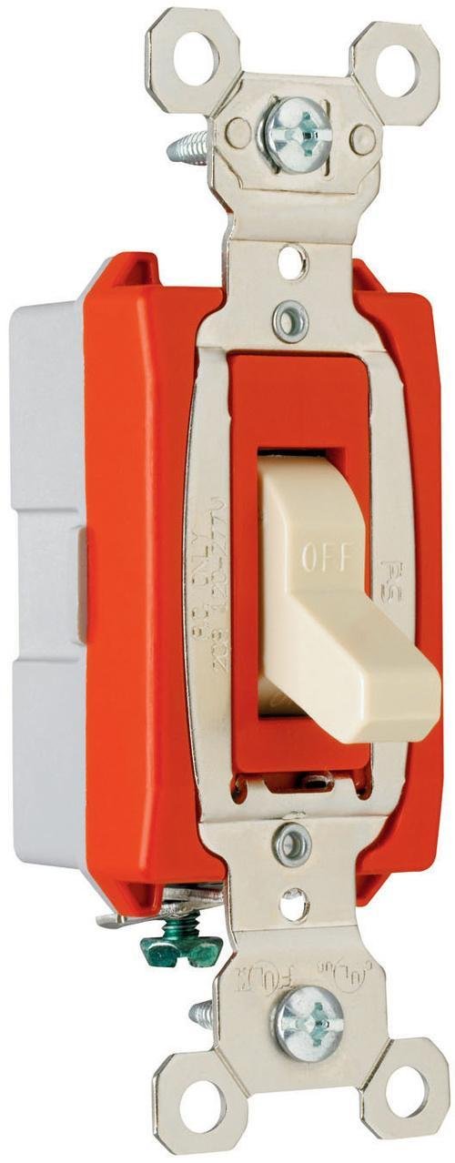 PS20AC1-I - Industrial Extra Heavy Duty Specification Grade Switch, Ivory