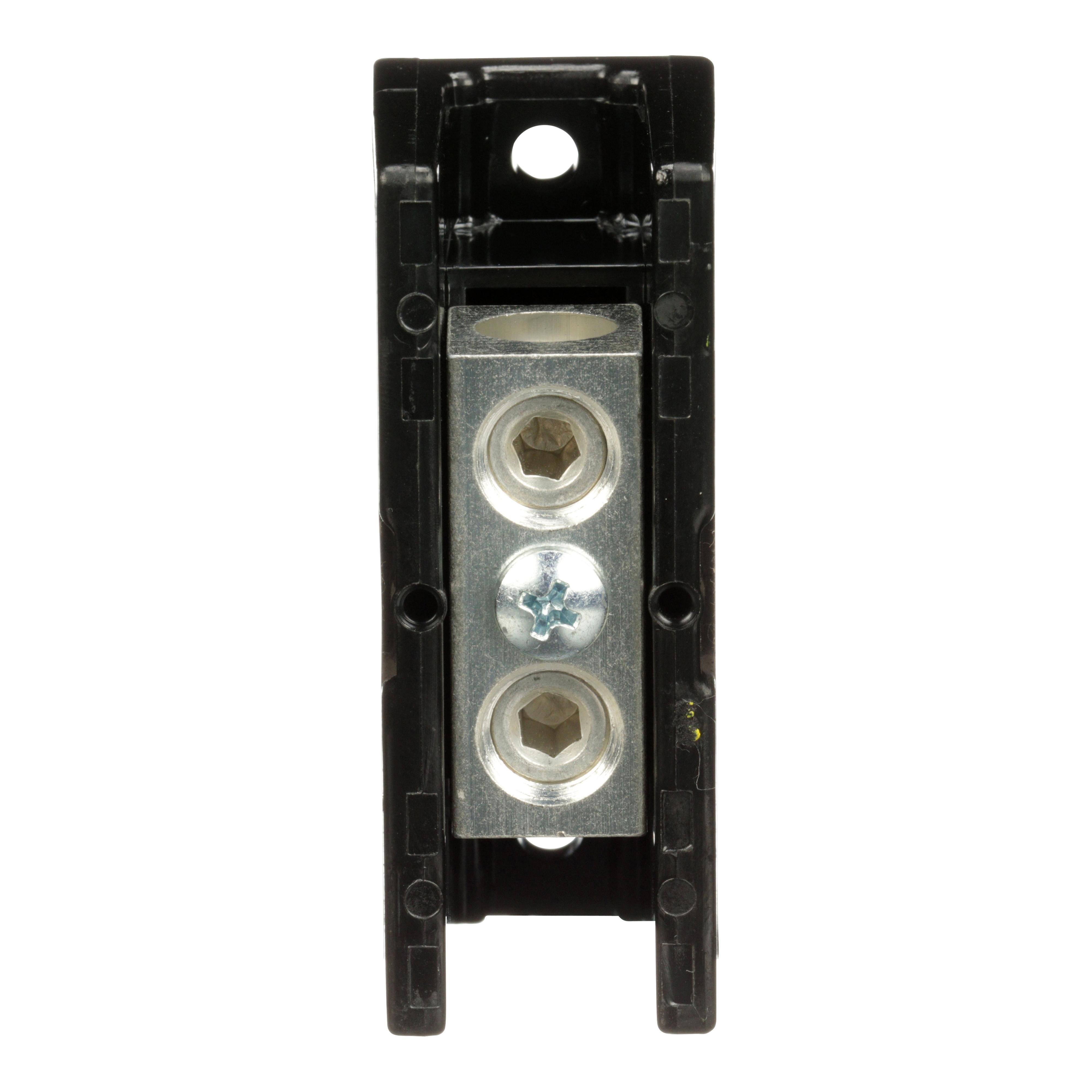 Picture of 9080LBA162101 - Power distribution block, Linergy, 1 pole, 1 line, 1 load, 175A Cu, 135A Al, 600V