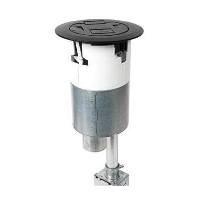 Picture of 4ATCP2RBK - 4AT Prewired Dual Service Evolution™ Poke-Thru Device-Black