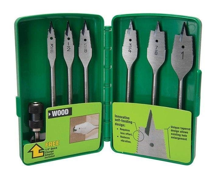 50122380 - Self-Feeding Spade Bit Kit (6PC)