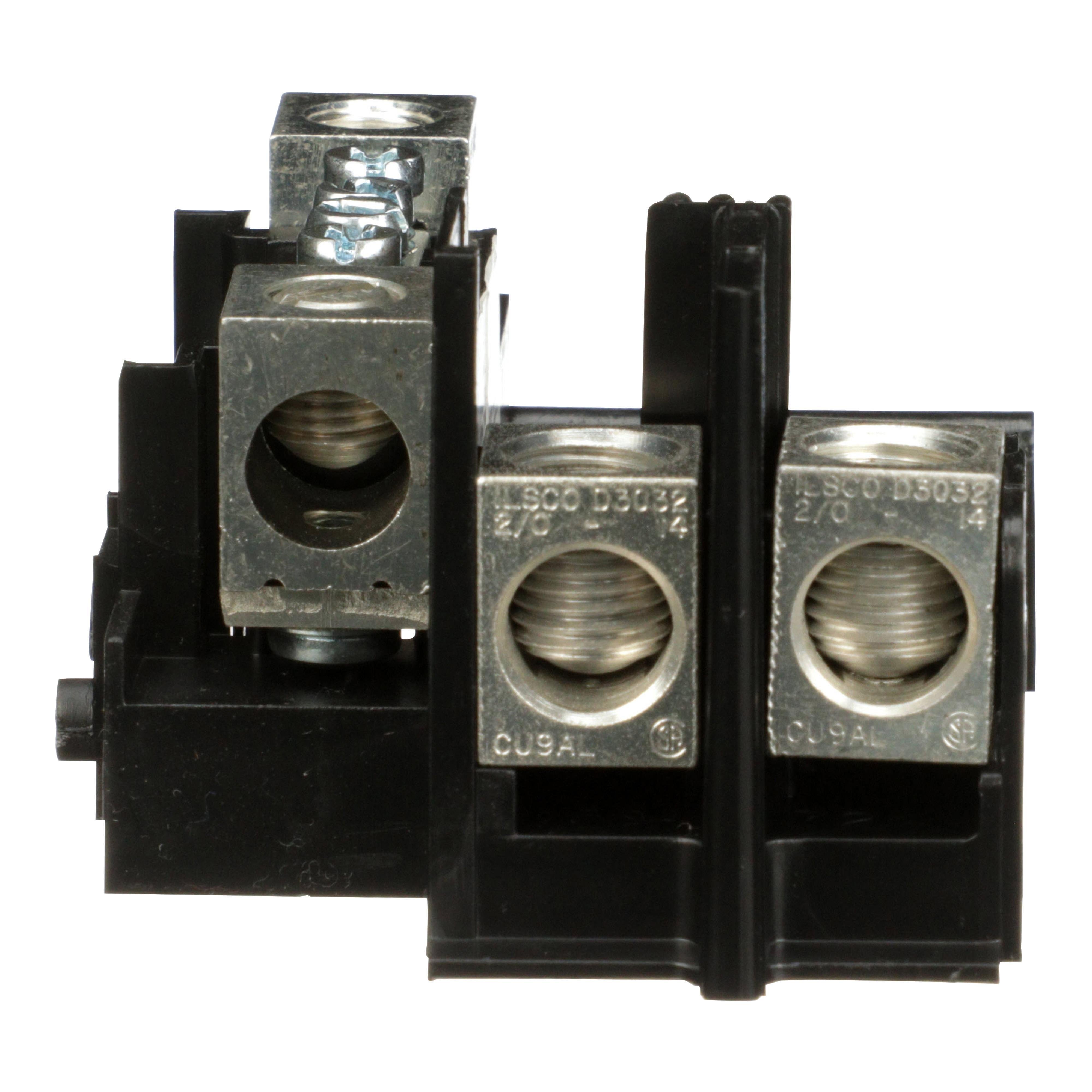 Picture of QON24L70 - Load center interior, QO, mounting base, 1 phase, 2 spaces, 70A main lugs, OEM