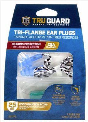 TRU00231 - Tg Tri Flange Ear Plugs
