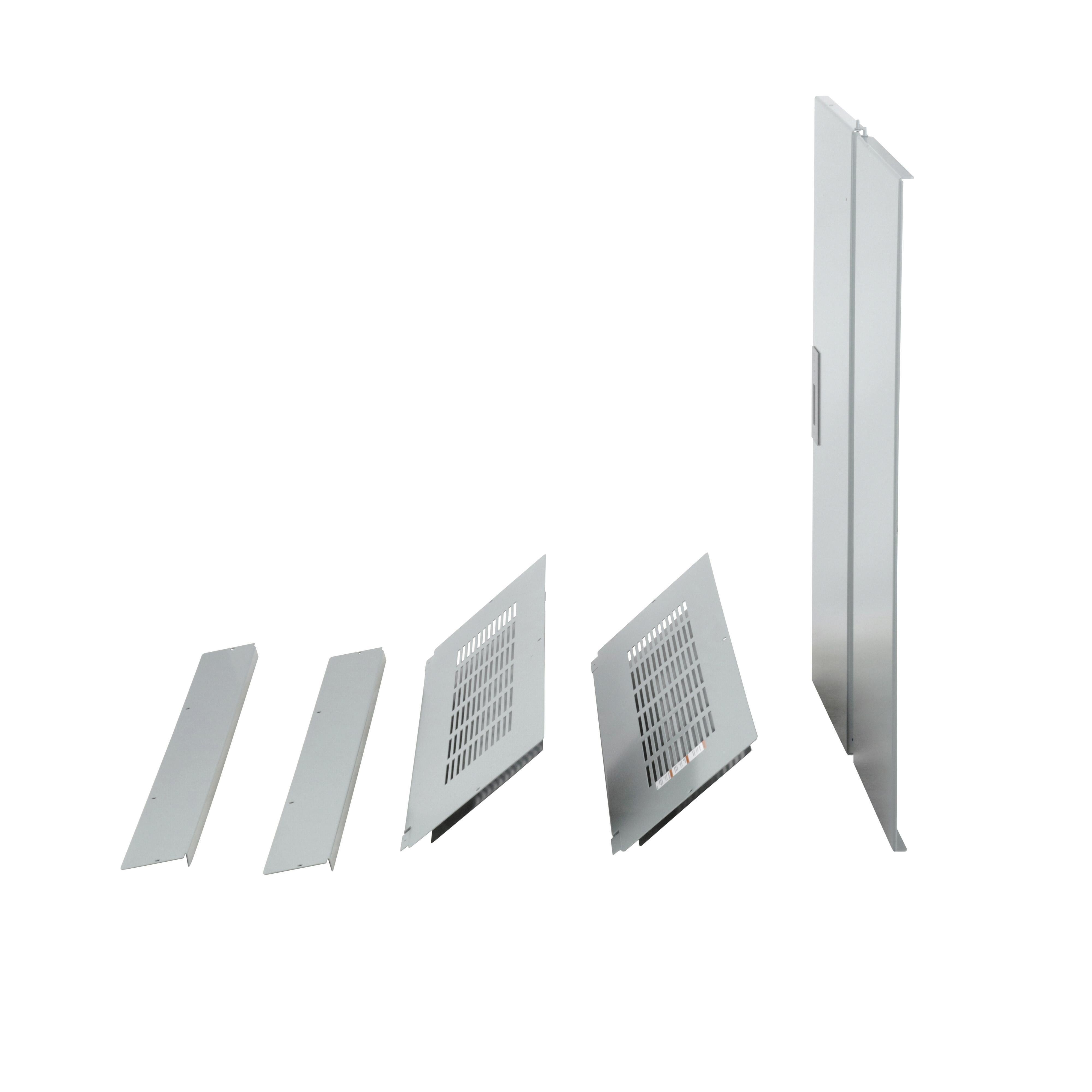 Picture of HCW68TSD - Trim front, I-Line Panelboard, HCP, surface mount, 4 pcs, w/door, 42in W x 68in H