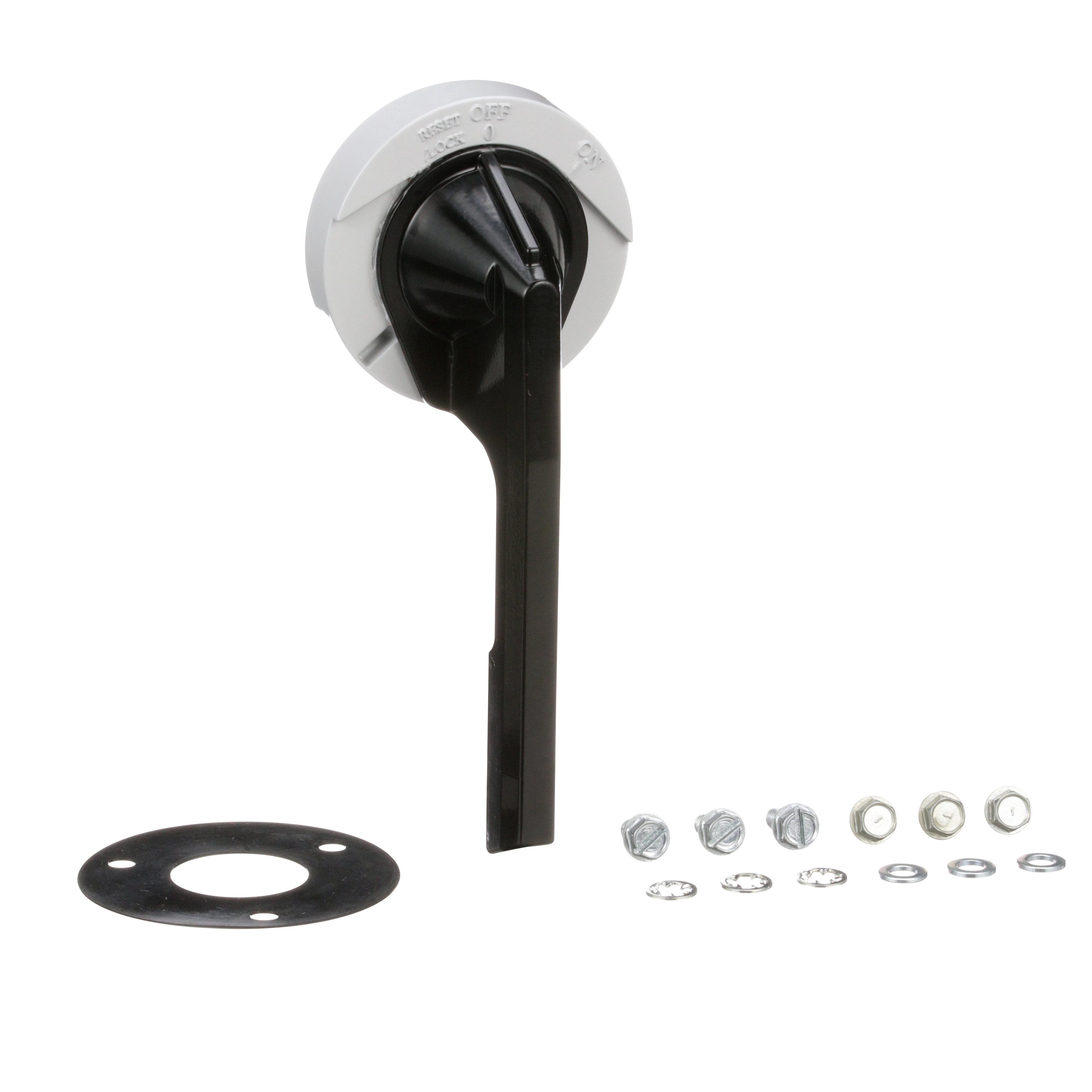 Picture of 9421LH6 - Circuit breaker accessory, PowerPacT B/H/J/L, handle assembly, rotary, 6 inch, 125A to 300A, NEMA 1/3R/12