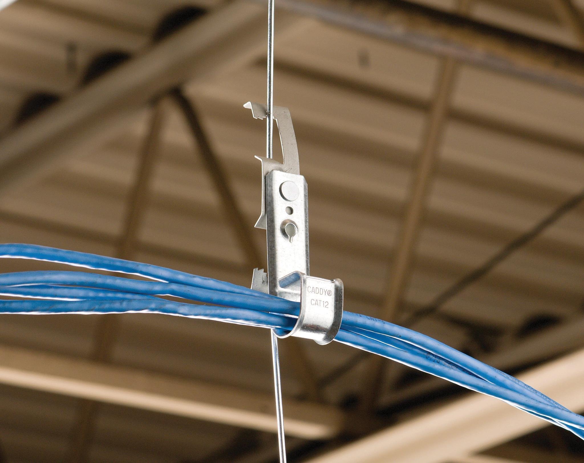 Picture of CAT12 - Cablecat J-hook, steel, PG, 0.75" dia