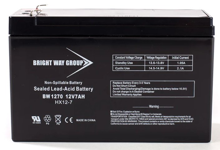 BW1270 - Battery, 12V 7.5AH