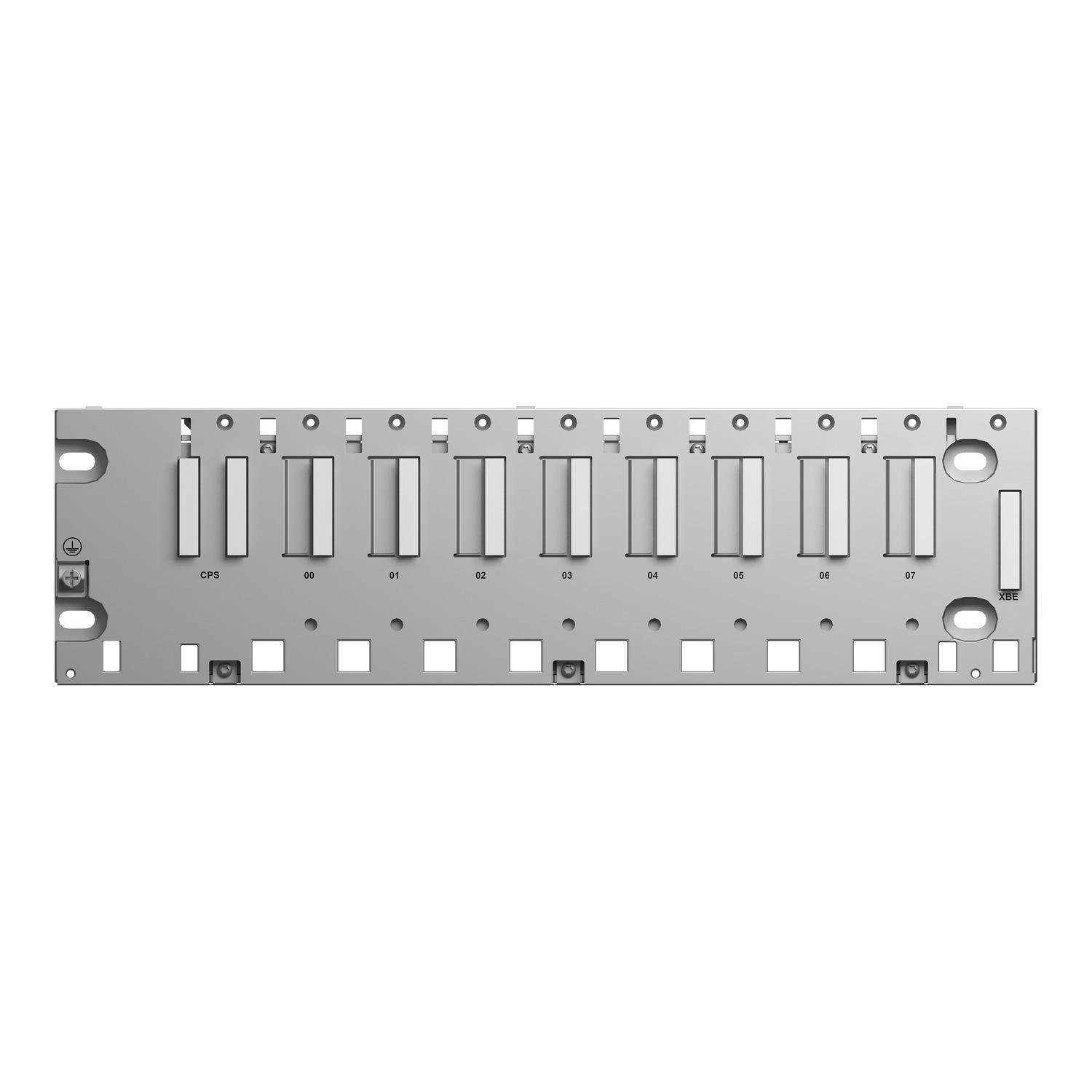 Picture of BMEXBP0800 - rack, Modicon X80, 8 slots, Ethernet backplane