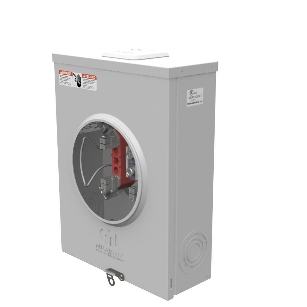 Picture of U7040-XL-TG - 4 Terminal Ringless Small Closing Plate Triplex Ground