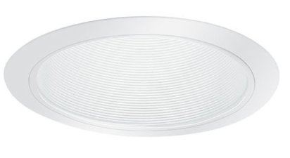 B630WWH - 6" Baffle Trim, White