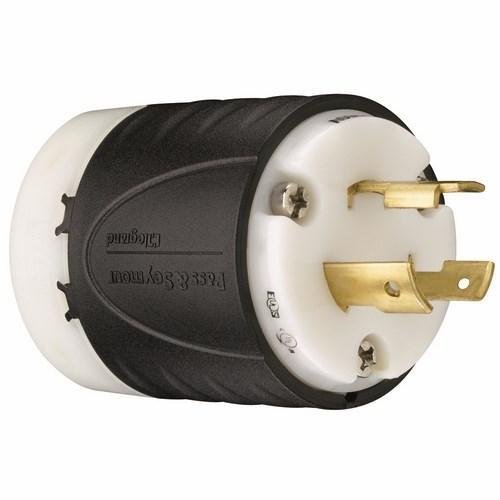 L620-P - 20A NEMA Plug L620 - Black Back, White Front Body