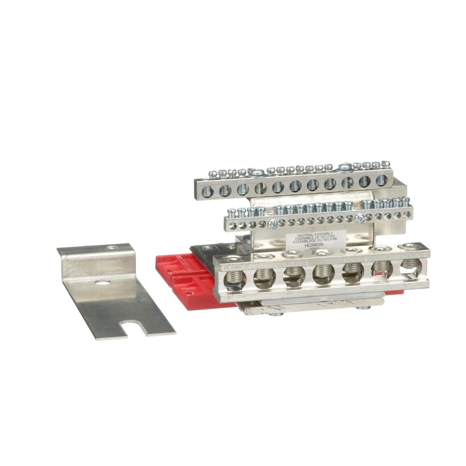 Picture of HCW6SN - Panelboard accessory, I-Line, assembly kit, solid neutral, 600A, 14 AWG to 750kcmil