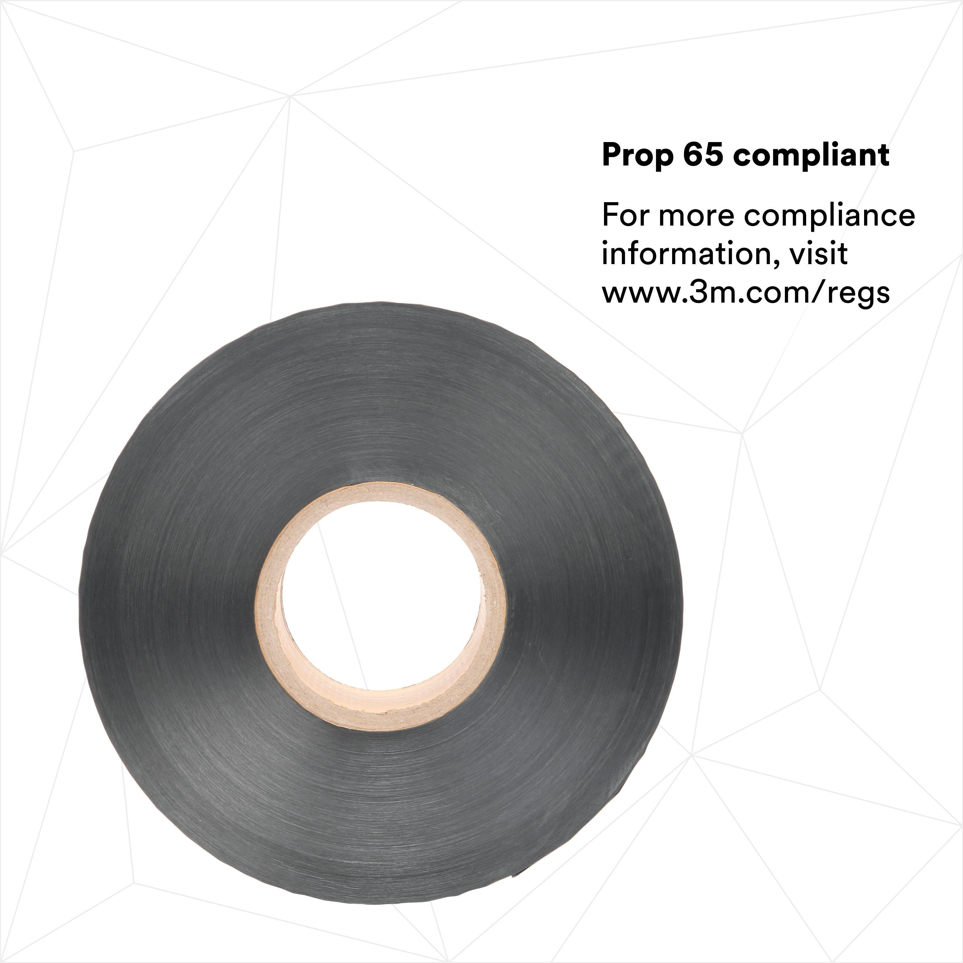 Picture of 408 - Scotch Detectable Buried Barricade Tape 408, CAUTION BURIED ELECTRIC LINE BELOW, 6 in x 1000 ft, Red, 4 rolls/case, BULK