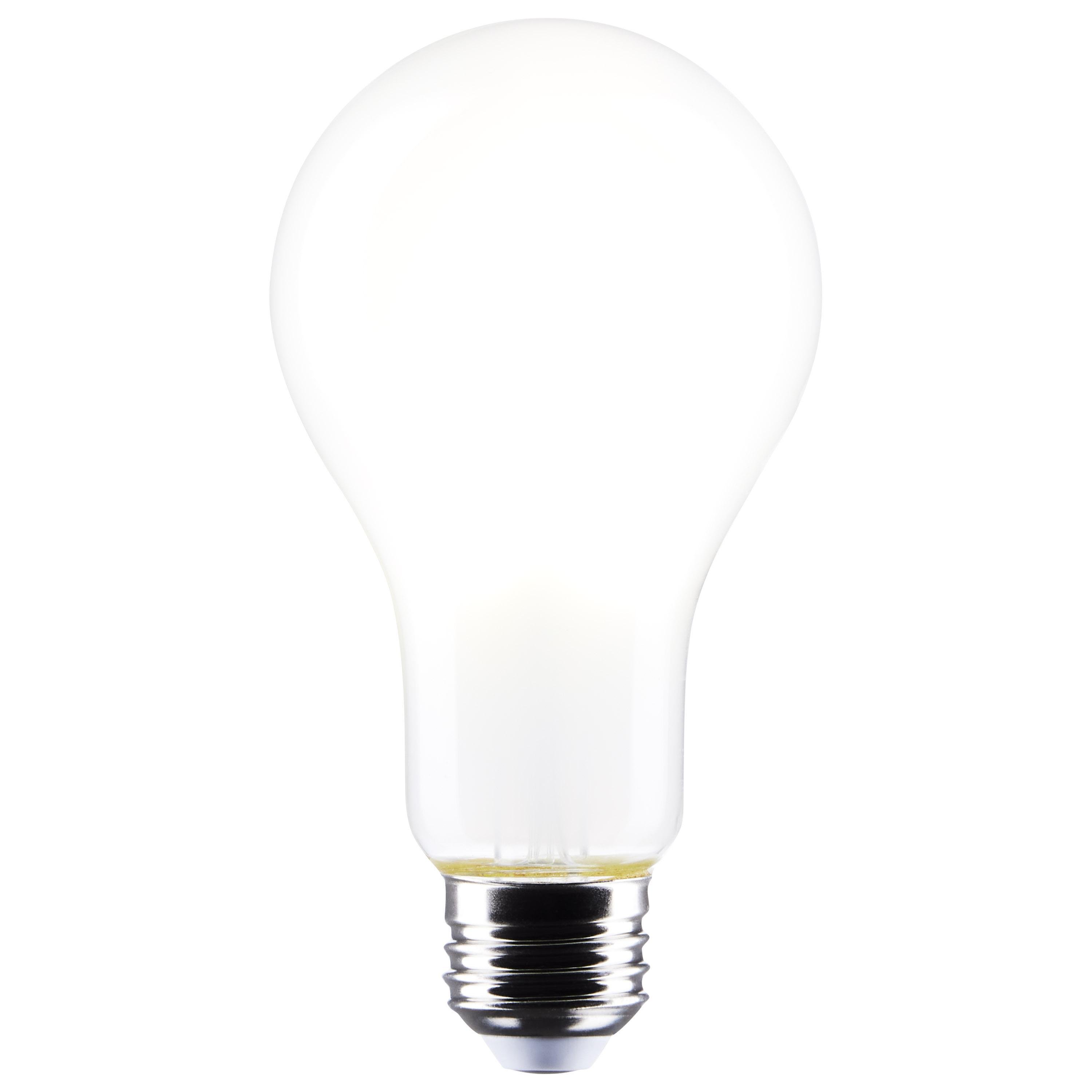 S12450 - 21 Watt - A23 LED - Frost Finish - Medium base - 3000K - 120 Volt