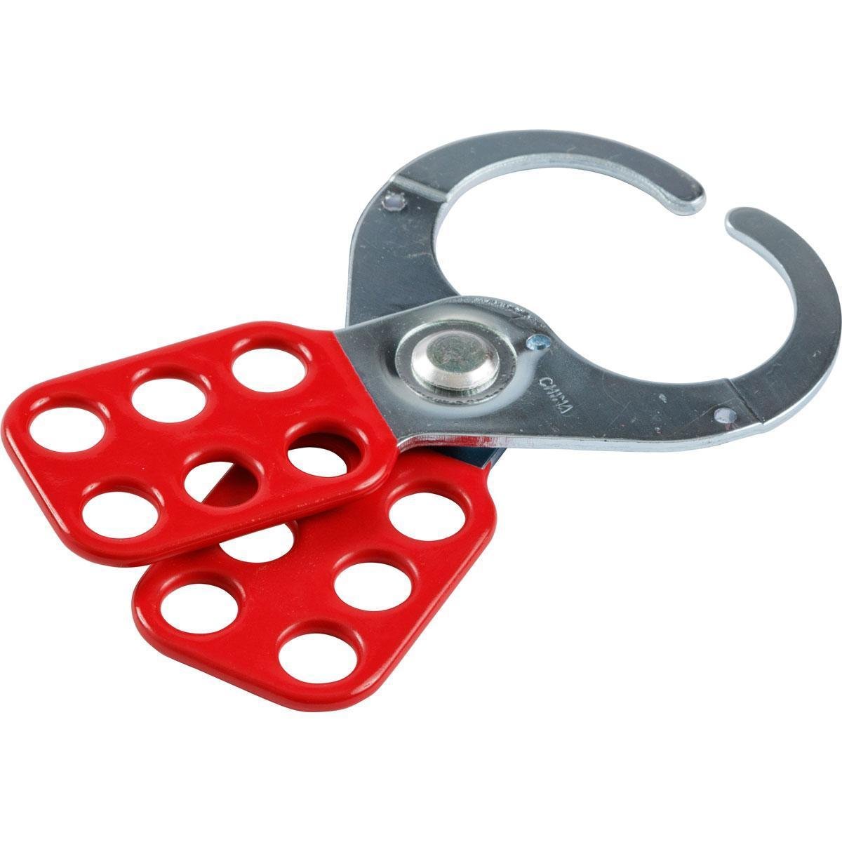 133162 - Steel Group Hasp, 1.5" Diameter Jaws