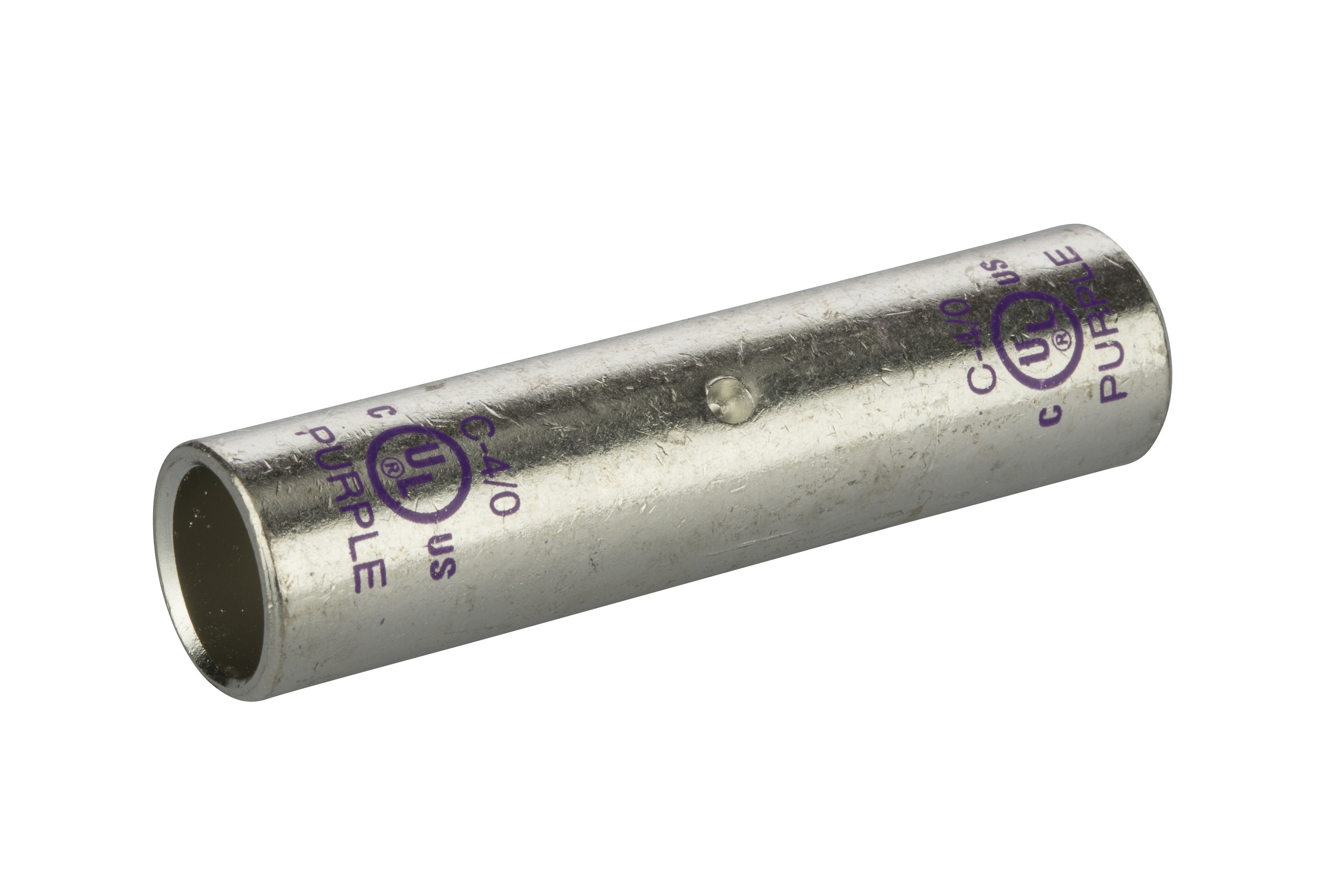 C-4/0 - Copper Compression Splice - Long - 4/0 AWG