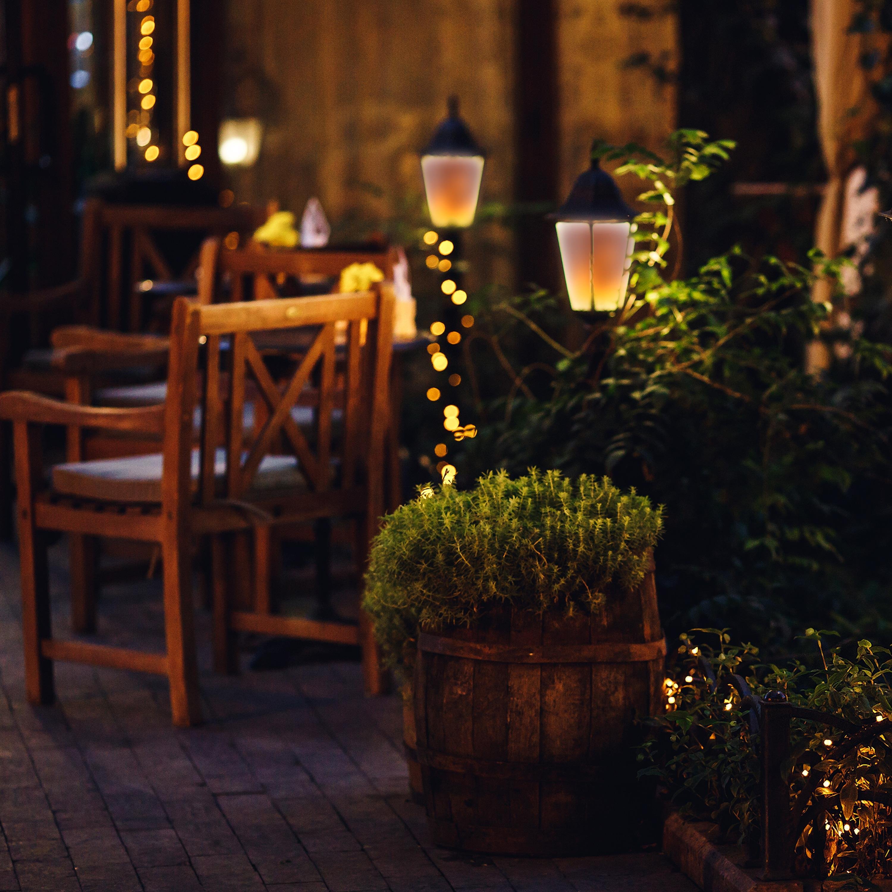 Picture of S29806 - 2.5 Watt LED Flame Bulb - T19 - Medium Base - 120 Volt