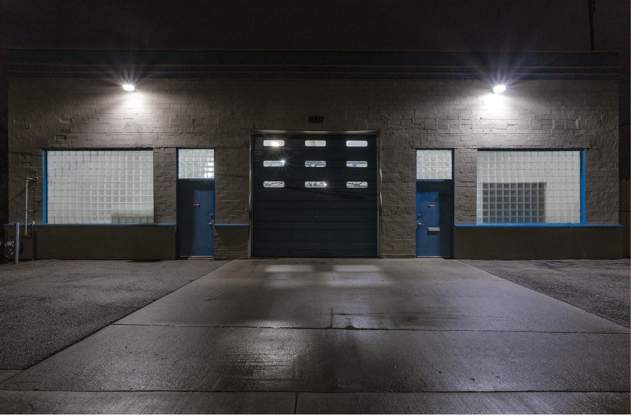 Picture of 65-244 - LED Area Light with Photocell - 25W - 4000K - Black Finish - 120-277V