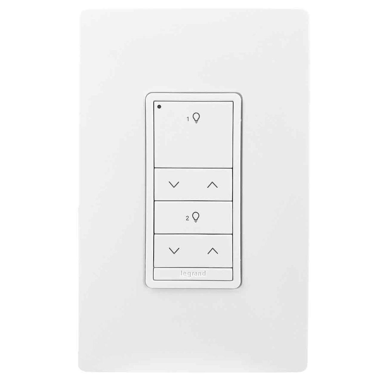Picture of LMSW-622-S-W - DLM Wireless Slim Switch, 2B 2R, White
